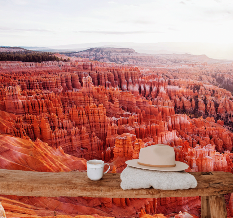 Fototapet peisaje vedere bryce canyon - TenStickers