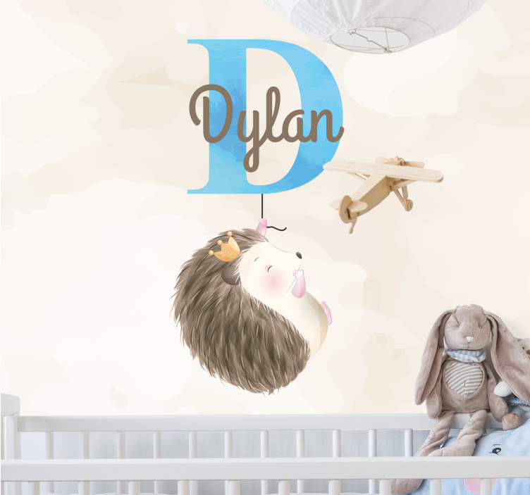 Fototapet pentru copii cu design cu arici drăguți - TenStickers