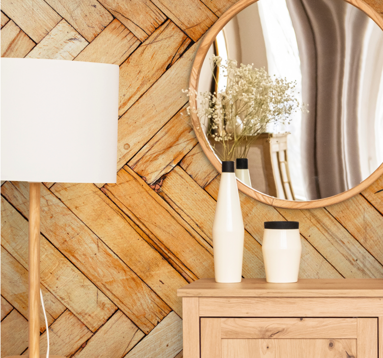 Fototapet texturat model lemn natural - TenStickers