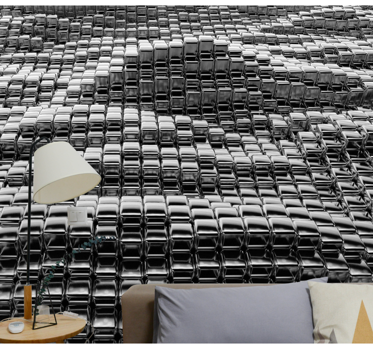 Fototapet texturat model scaune suprapuse - TenStickers