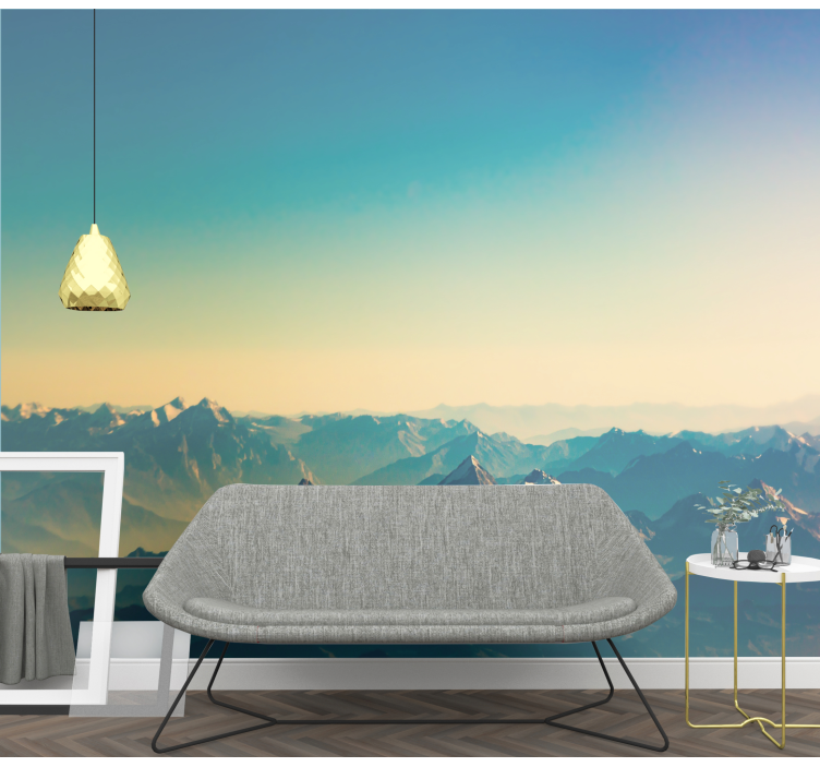 Muntele Fototapet peisaj montan grandios - TenStickers