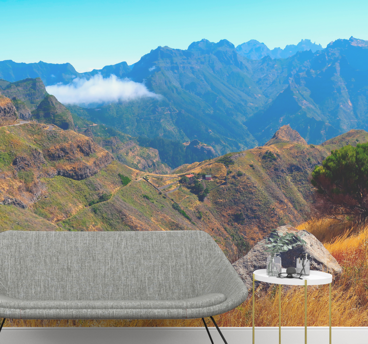 Muntele Fototapet priveliște maiestuoasă - TenStickers