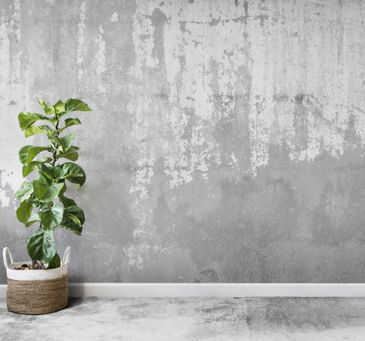 Mural de piatră brută din beton - TenStickers