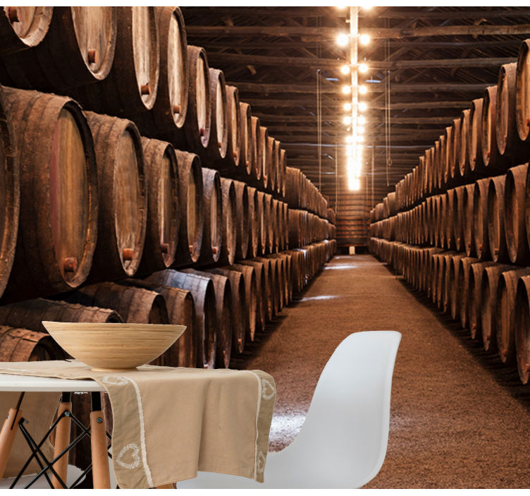 fototapetde pivniță vintage - TenStickers