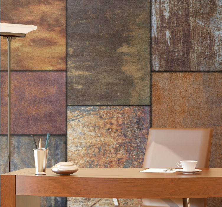 Picturi murale de textură și model panouri rustice texturate - TenStickers