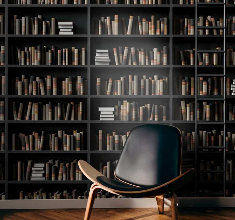 Rafturi fototapet 3d iluzie optică - TenStickers