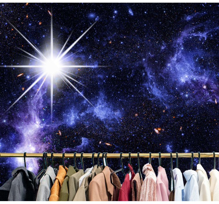 Spațiul fototapet explorarea câmpului cosmic - TenStickers