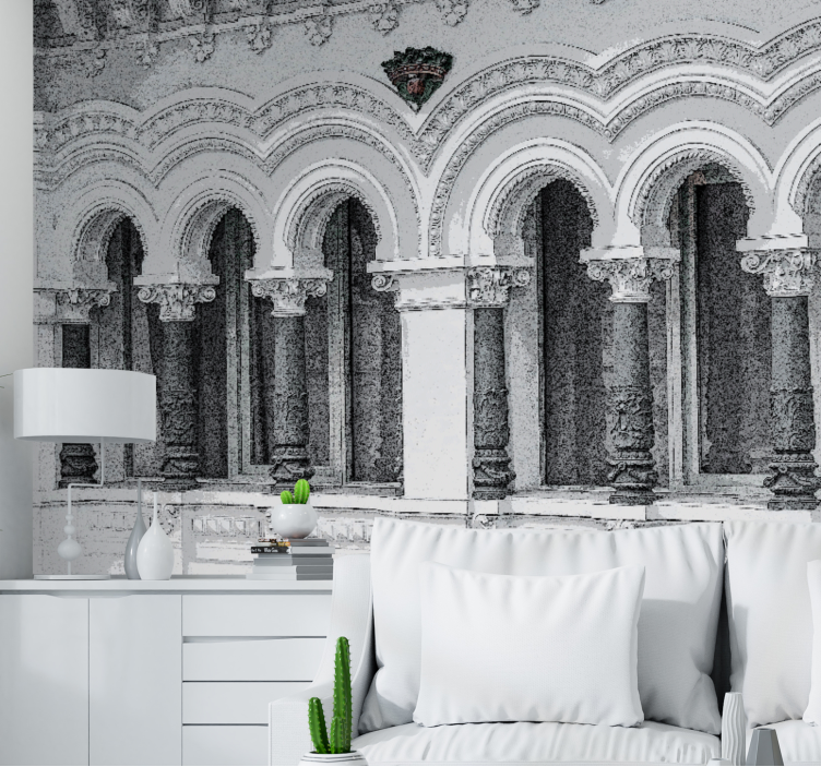 Tapet 3d arhitectura veche - TenStickers