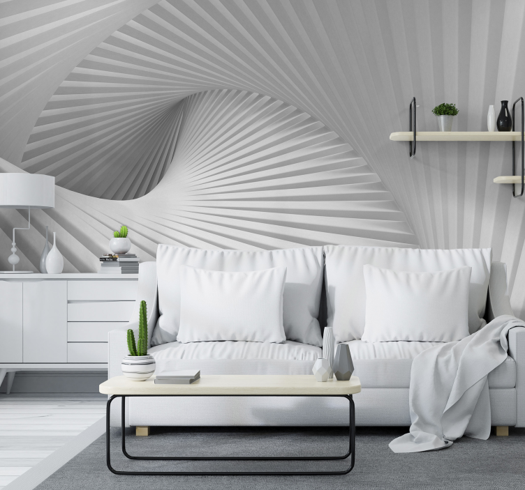 Valuri de scări mural 3d - TenStickers