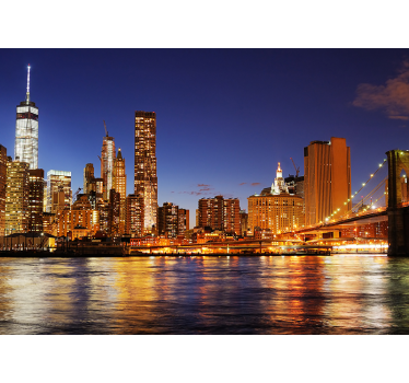 New york manhattan la zori de zor - TenStickers