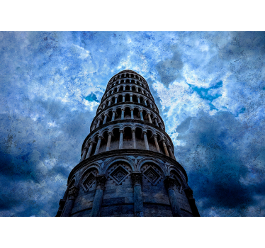 Tapet mural turn de pisa - TenStickers