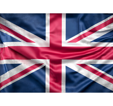 Pictură murală union jack flag city - TenStickers
