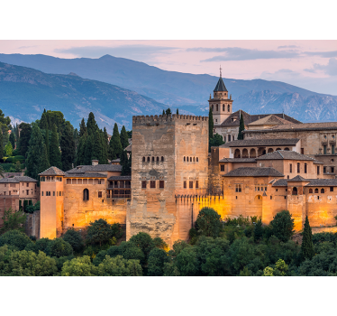Tapet mural alhambra de granada - TenStickers