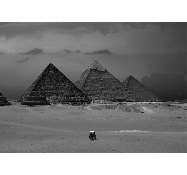 Fototapet de oraș piramidele din giza - TenStickers
