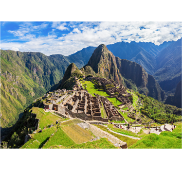 Fototapet de oraș peisajul machu picchu - TenStickers