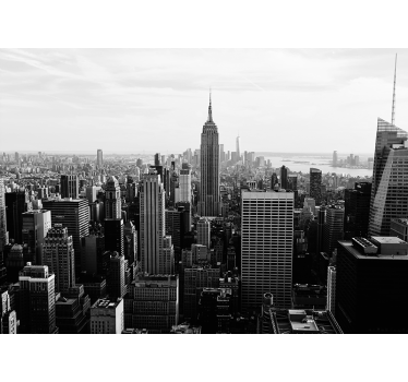 Fototapet New York vedere la clădirea empire state - TenStickers