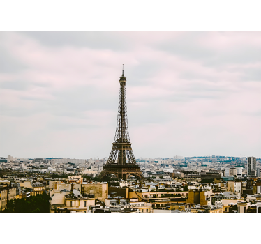 Fototapet paris priveliște scenică turn eiffel - TenStickers