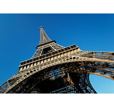 Fototapet Paris punct de belvedere al turnului eiffel - TenStickers