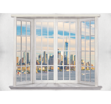 Fototapet new york priveliște skyline new york - TenStickers