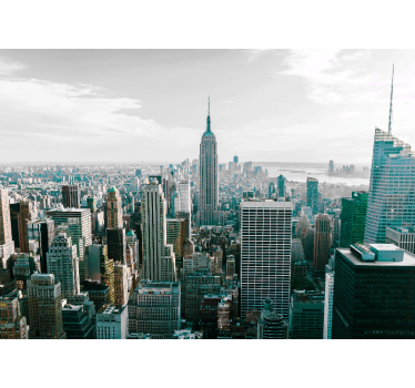 Fototapet new york silueta iconică a orașului - TenStickers