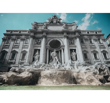 Fototapet de oraș monumentul fântânii trevi - TenStickers