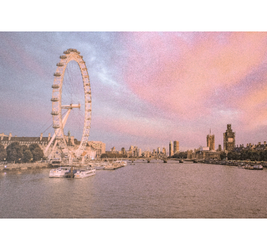 Fototapet londra priveliște de la london eye - TenStickers