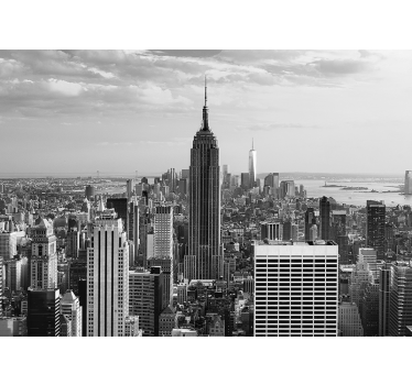 Fototapet new york peisaj urban empire state - TenStickers