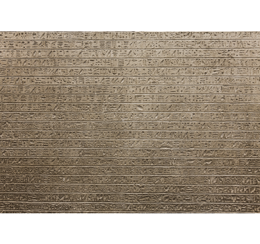 Tapet mural modern cu model hieroglific egiptean - TenStickers