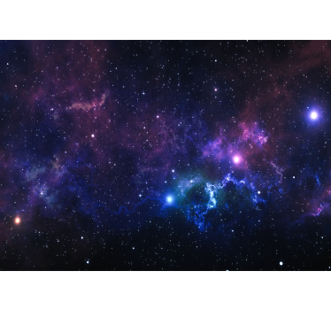 Tapet mural univers cu mii de stele spațiu - TenStickers