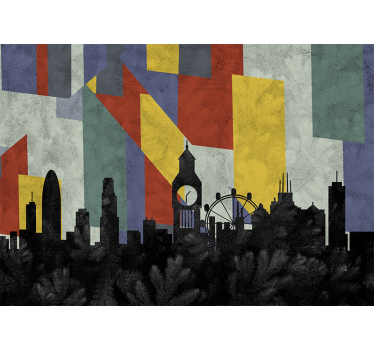 Fototapet Londra orizontul iconic - TenStickers