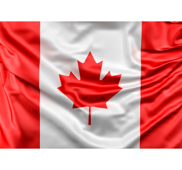 Fotomuraluri cu alte orașe și țări steag canadian - TenStickers