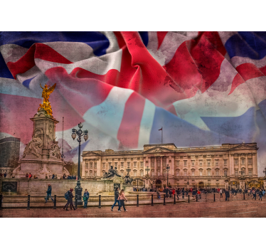 Fototapet Londra buckingham abstract - TenStickers