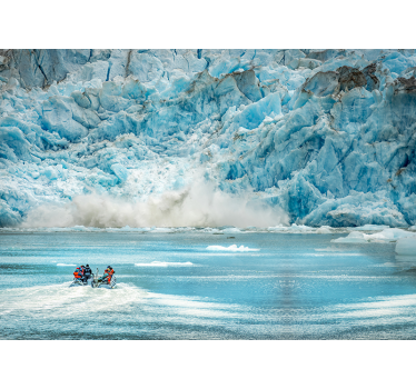 Pictură murală peisaj de gheață alaska - TenStickers