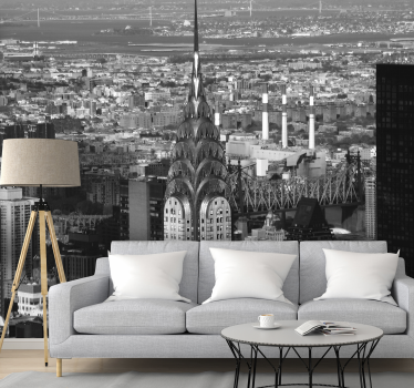 Perete aerian imperiu aerian new york horizont mural - TenStickers