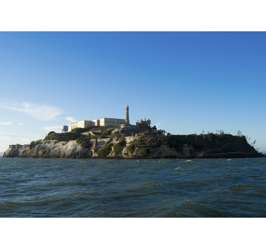 Tapet mural de pe insula alcatraz - TenStickers