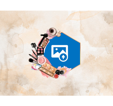 Fototapet modern esențiale de frumusețe la modă - TenStickers