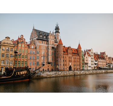 Fotomuraluri cu alte orașe și țări gdańsk - TenStickers