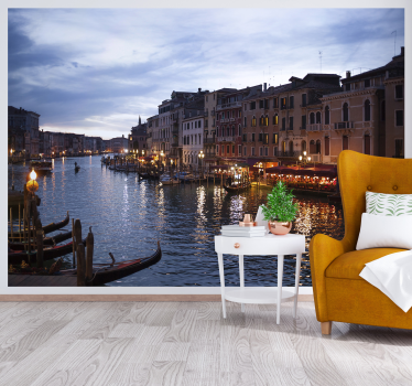 Amurg vedere tapet mural venice - TenStickers
