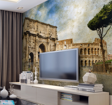 Arcul de tapet mural mural constantin italia - TenStickers