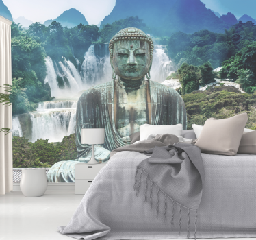 Cascade de calm tapet foto zen - TenStickers