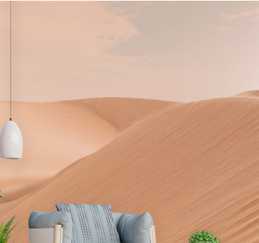 Deșert fototapet dune de nisip moi - TenStickers