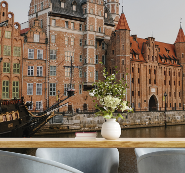 Fotomuraluri cu alte orașe și țări gdańsk - TenStickers