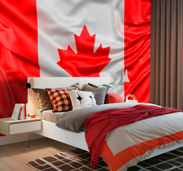Fotomuraluri cu alte orașe și țări steag canadian - TenStickers