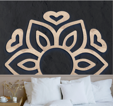 Fototapet buddha design lotusul inimii - TenStickers