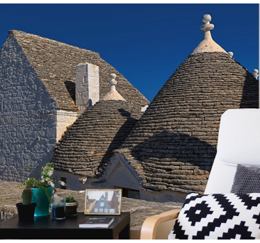 Fototapet de oraș acoperișuri trulli - TenStickers