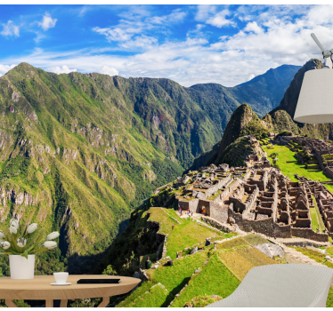Fototapet de oraș machu picchu view - TenStickers