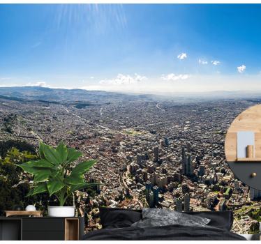 Fototapet de oraș orașul bogota - TenStickers