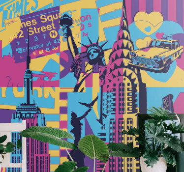 Fototapet de oraș peisaj urban new york - TenStickers