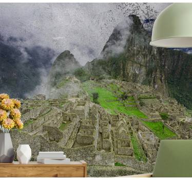 Fototapet de oraș ruinele machu picchu - TenStickers