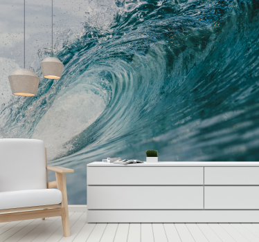 Fototapet mare val oceanic dinamic - TenStickers